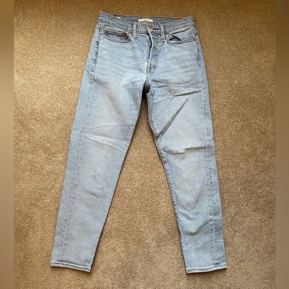 Levi's Light Blue Wedgie jean